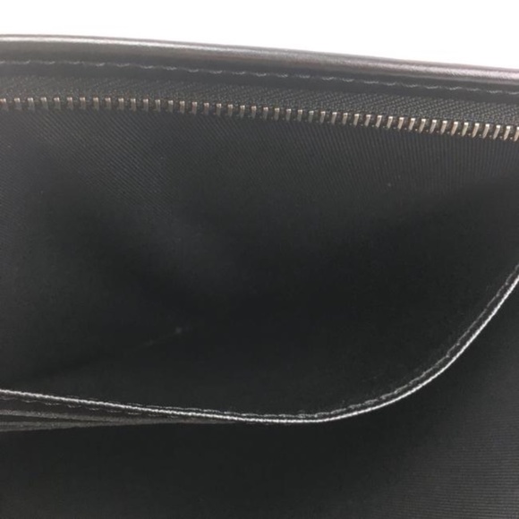 Pochette Voyage Rare Black Monogram Eclipse Clutch - Picture 10 of 12